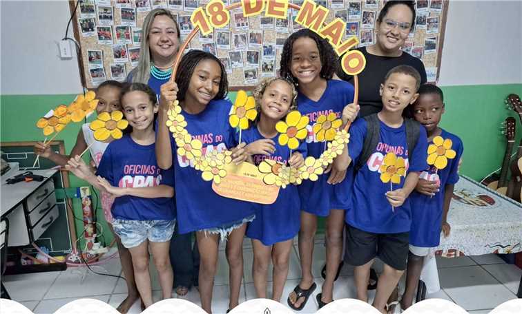 CRAS E CONSELHO TUTELAR PROMOVEM AÇÕES VOLTADAS PARA A CAMPANHA MAIO LARANJA

